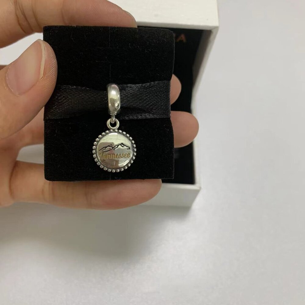 Pandora Tennessee Appalachian Mountain Exclusive Dangle Charm Pendant